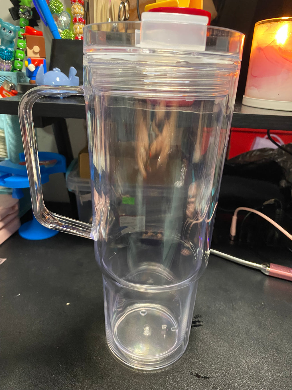 40oz Snow Globe Tumbler