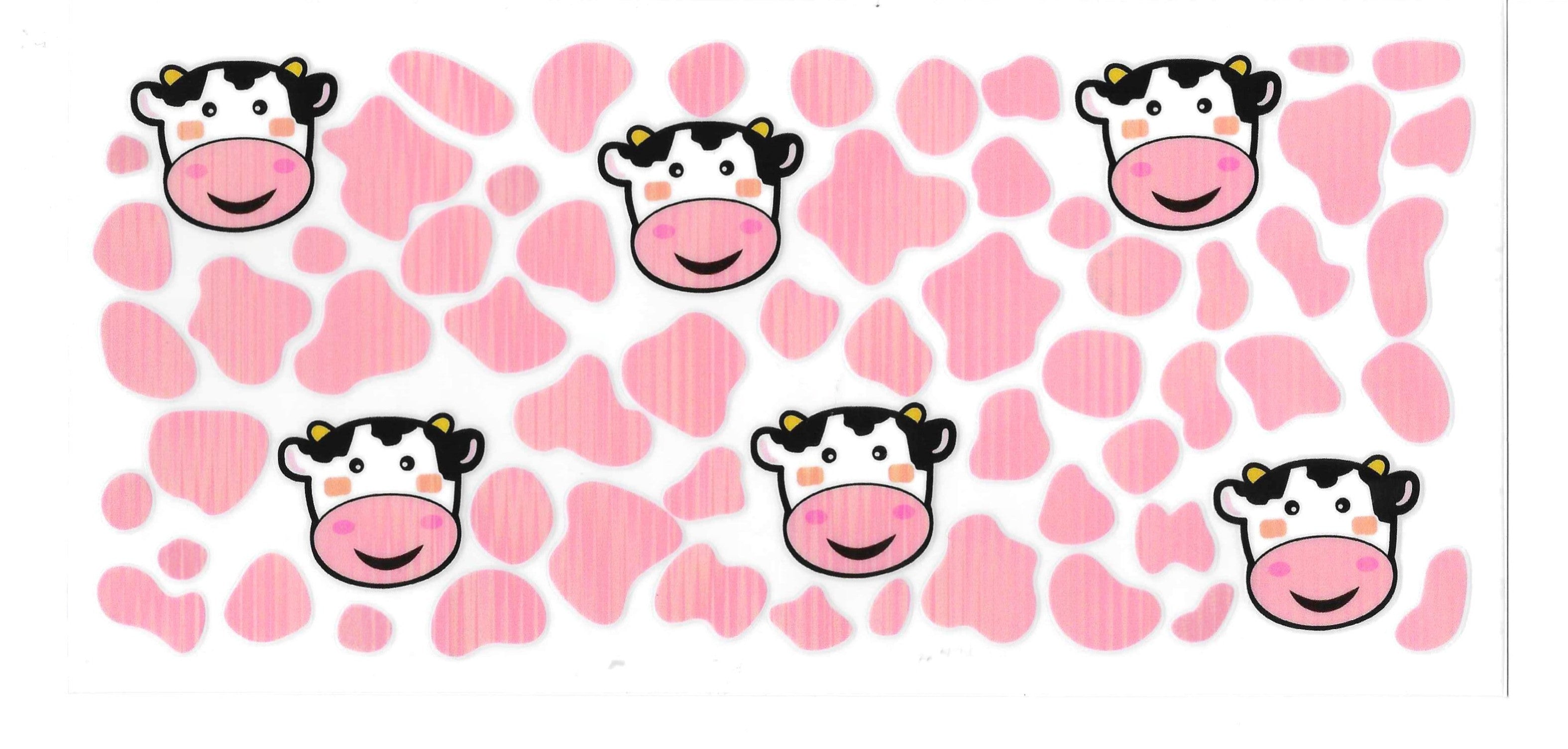 Pink spotted Cows